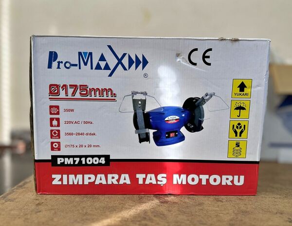 Pro-Max PM-71004 Zımpara Taş Motoru 175mm