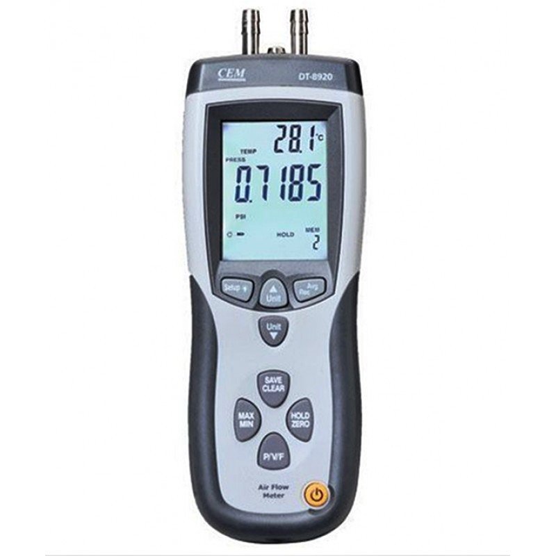 Geratech DT 8920 Basınç ve Akış Ölçer
