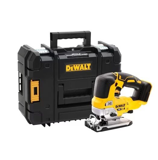 Dewalt DCS334NT 18V Li-Ion Kömürsüz Dekupaj Testere (Aküsüz) – Profesyonel Ahşap ve Metal Kesim