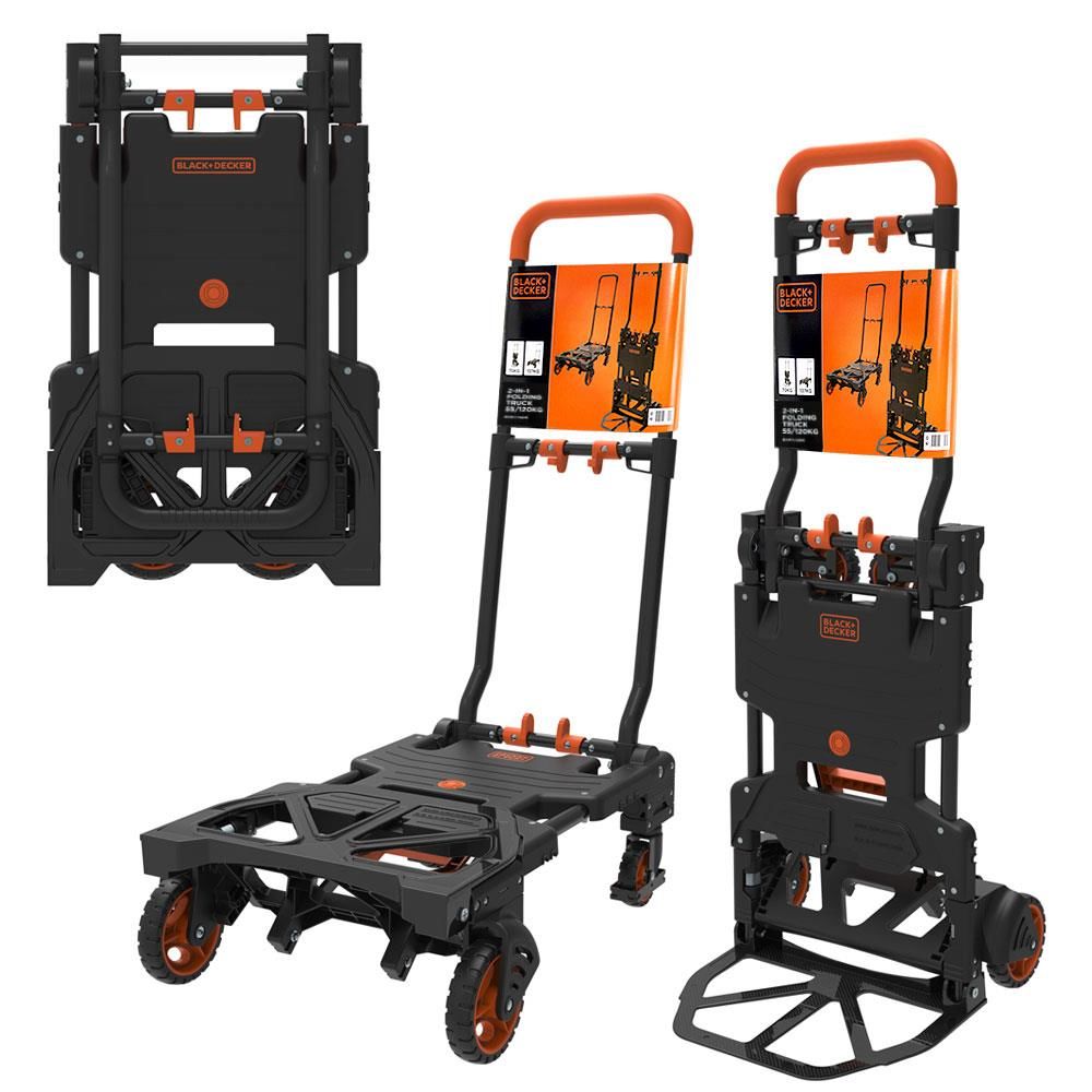 BLACK+DECKER BH206 50/120 Kg Çok Fonksiyonlu Katlanır El Arabası