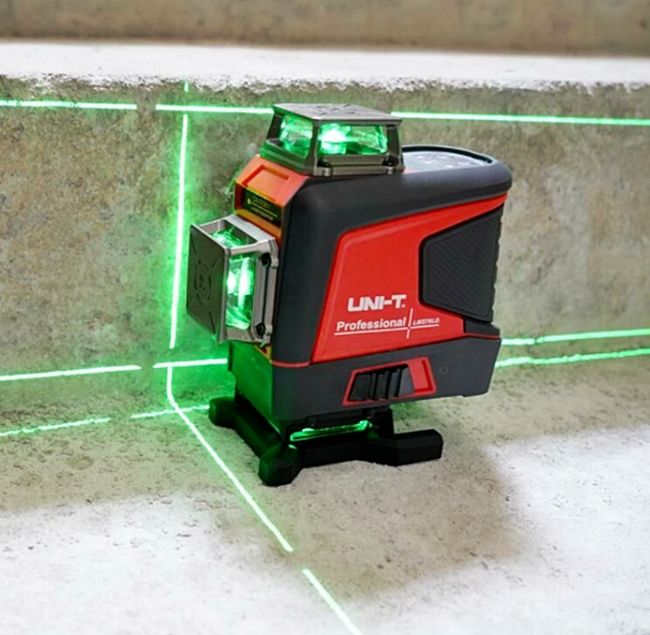 Uni-T LM576LD Osram Yeşil Çizgi Hizalama Lazeri 30 Mt