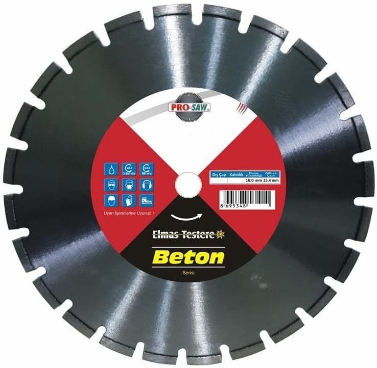 Pro-Saw Sulu Beton Kesme Testeresi 300x25.40 mm