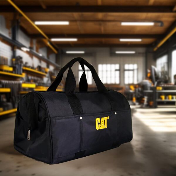 CAT DA42001 18” Bez Alet Çantası Geniş Ağızlı ve Dayanıklı Profesyonel Takım Çantası