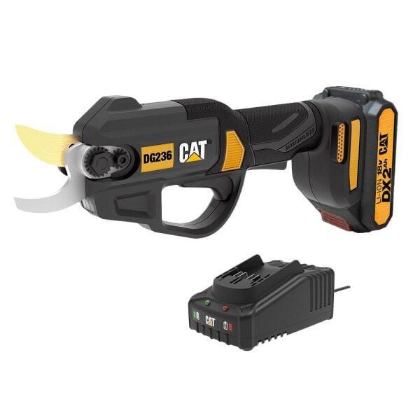 CAT DG236 Akülü Profesyonel Dal Budama Makası 18Volt 2.0A Li-ion