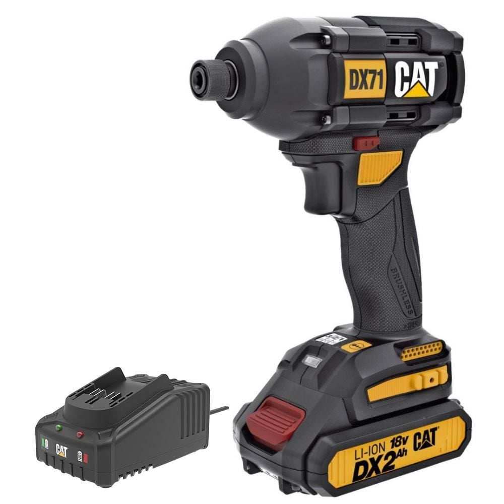 CAT DX71BC Şarjlı Darbeli Vidalama 18Volt 2.0Ah