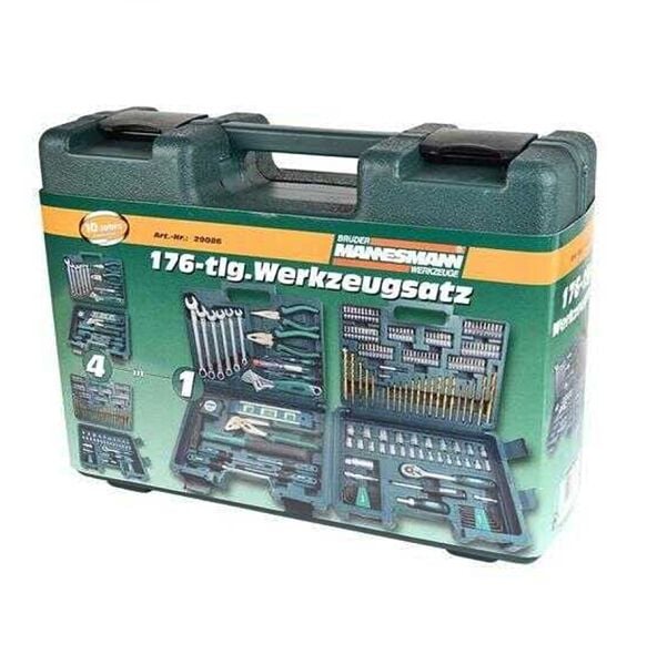 Mannesmann 29086 Profesyonel El Alet Seti 176 Parça
