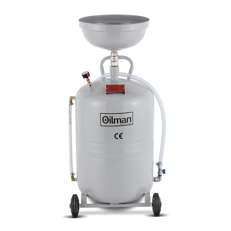 Oilman 836YBT/90 Hava Tahliyeli Yağ Boşaltma Tankı 100 lt.
