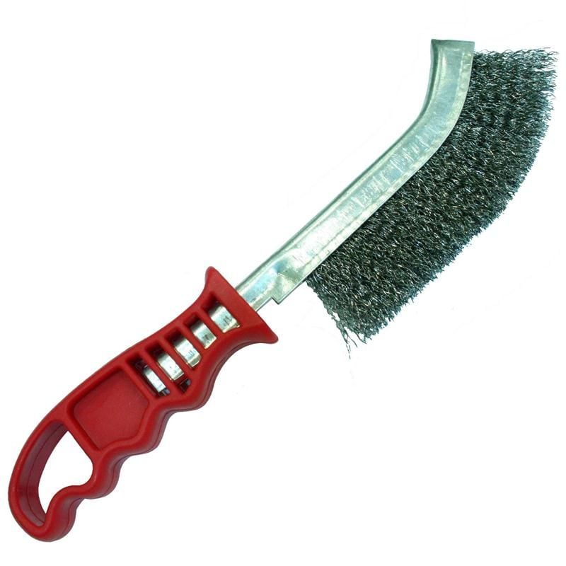 Hawk Gri Telli Plastik Saplı El Tipi Fırça Ø 0.30 mm - 24 adet