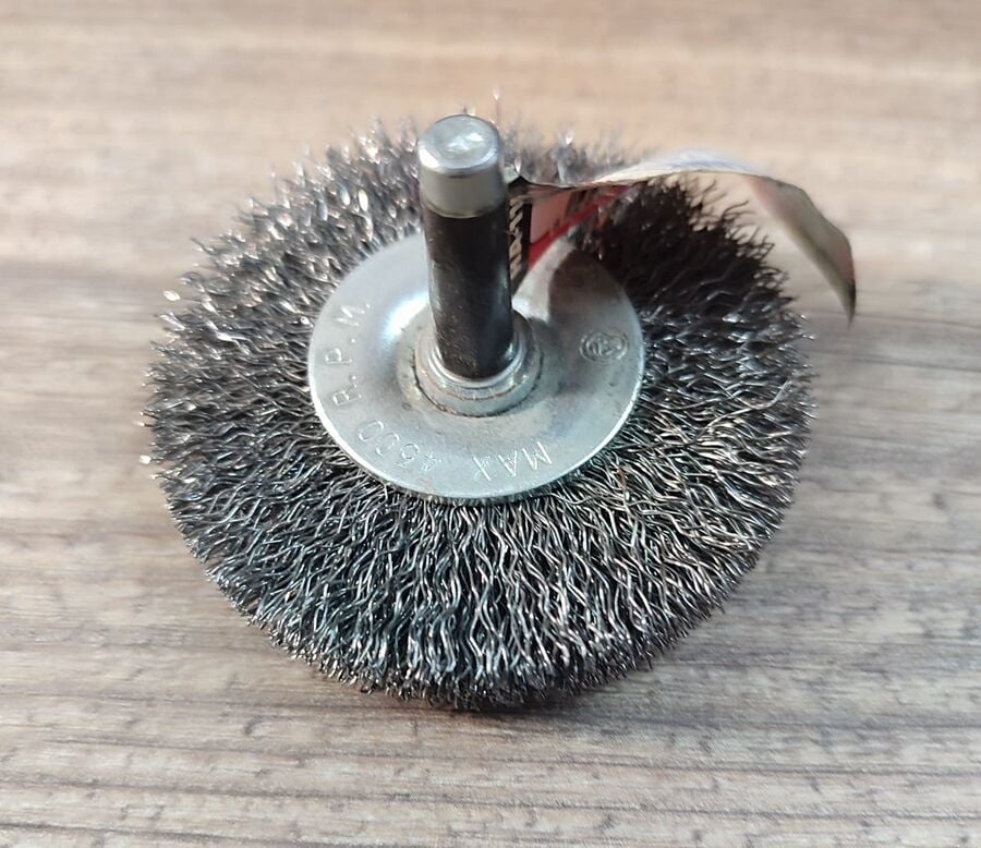 Hawk Gri Telli Pimli Daire Fırça Ø 100x10mm - 18 Adet