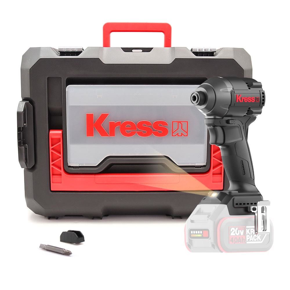 Kress KUB61.91 Şarjlı Otomatik Darbe Ayarlı Tornavida (Akü Dahil Değildir) 20Volt 230Nm