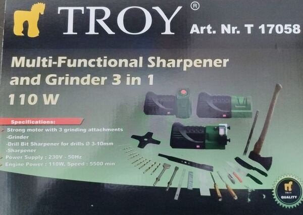 TROY 17058 Universal Matkap Ucu ve Bıçak Bileme Makinası