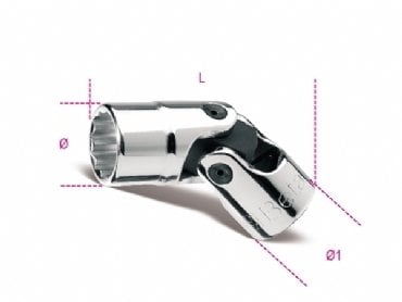 Beta 910B/SN Altı Köşe Lokma 10mm