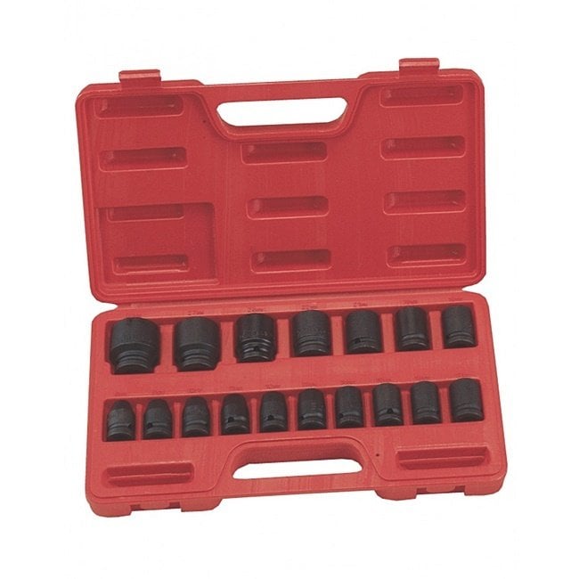 Genius 17 Parça Altıköşe Havalı Lokma Takımı 1/2''