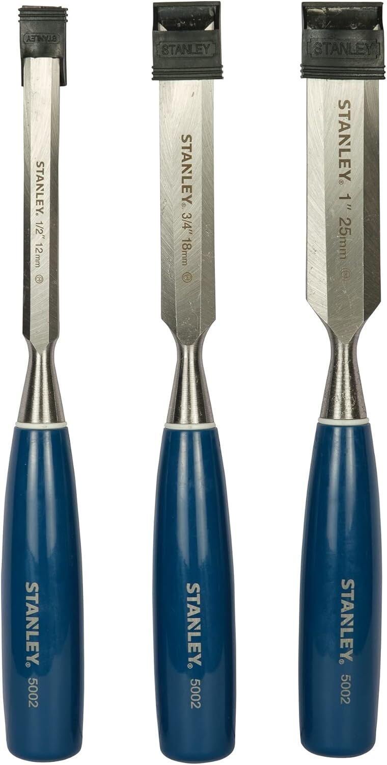 Stanley 0-16-128 İskarpela Seti Klasik Mavi Seri 3 Parça