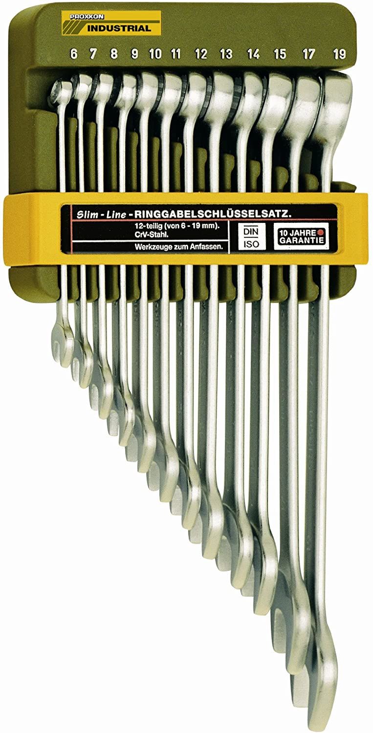 Proxxon 23820 Kombine Anahtar Takımı 12 Parça