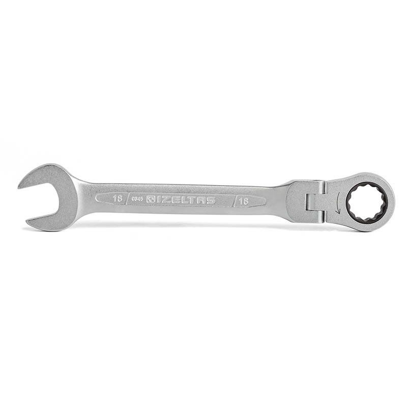 İzeltaş Mafsallı Cırcır Kombine Anahtar 16 Mm 0345020016