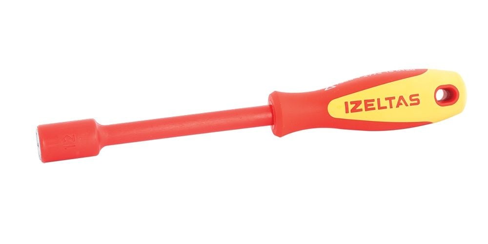 İzeltaş 4773190110 1000V Süngüsü İzoleli Lokma Uçlu Tornavida 11 mm
