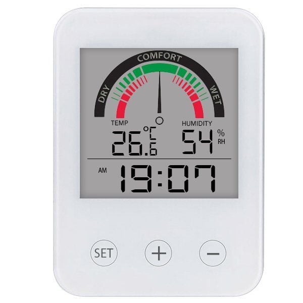 Loyka Pointer Scale Saat Sıcaklık ve Nem Göstergesi