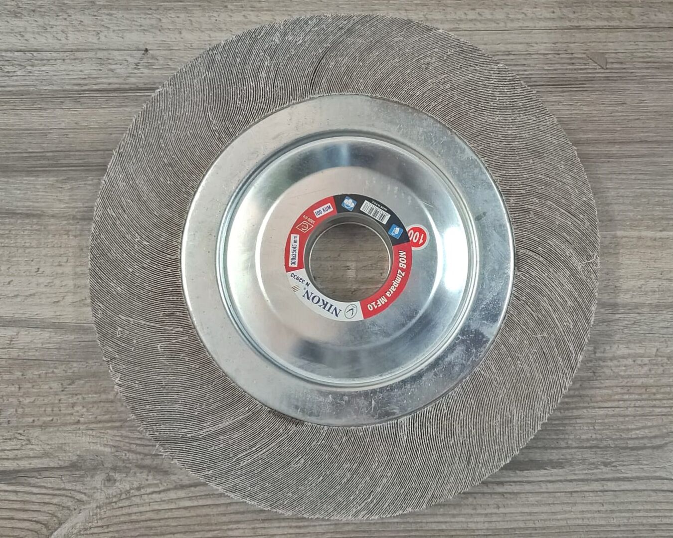 Nikon Flanşlı Mob Zımpara 100 Kum 300x35x45mm