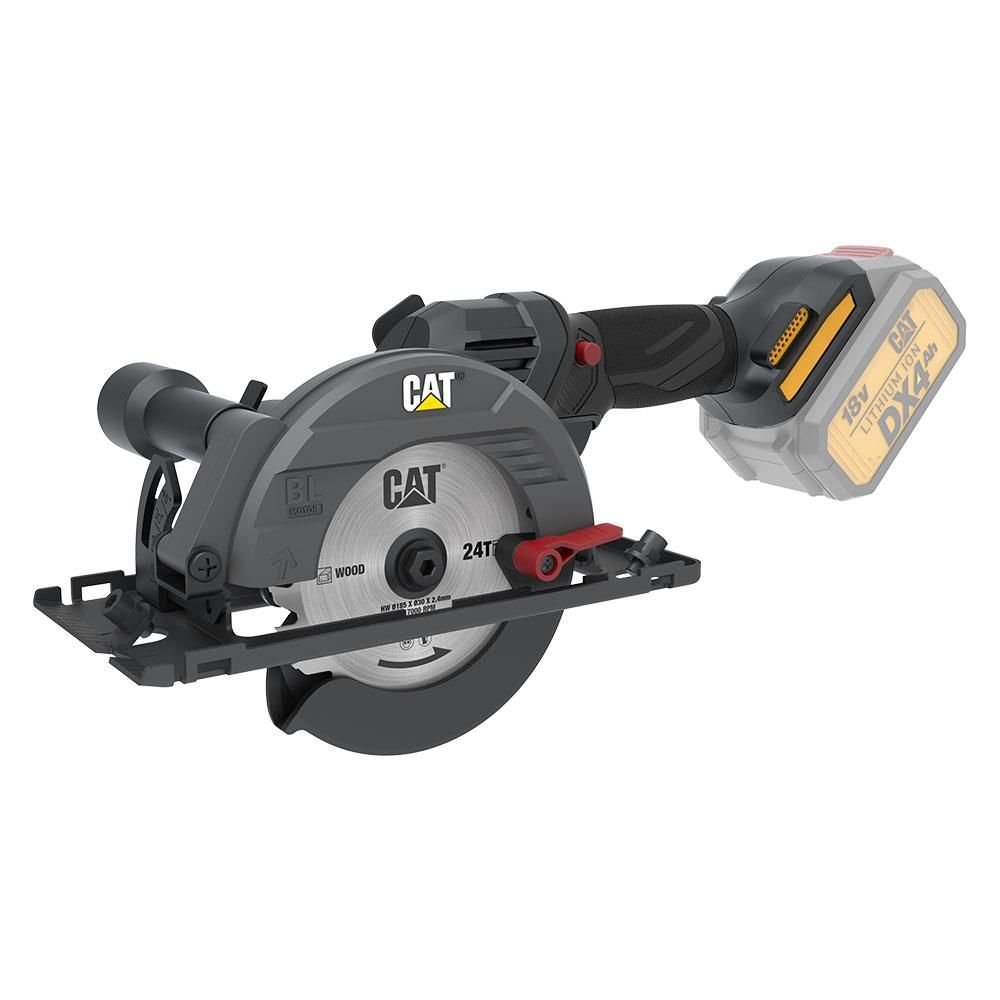 CAT DX5010B Profesyonel Çok Amaçlı Daire Testere 18Volt 120mm (Akü Dahil Değildir)