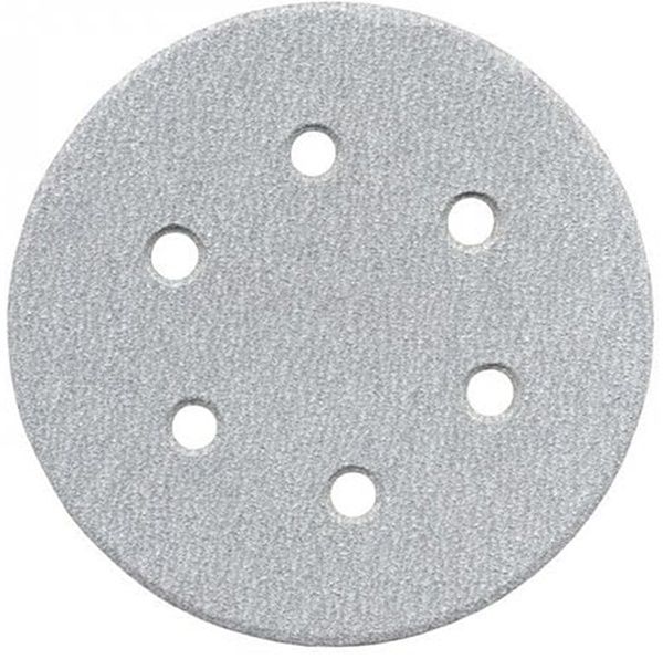 Nikon 6 Delikli Cırtlı Disk Zımpara 150mm 120 Kum 100 Adet
