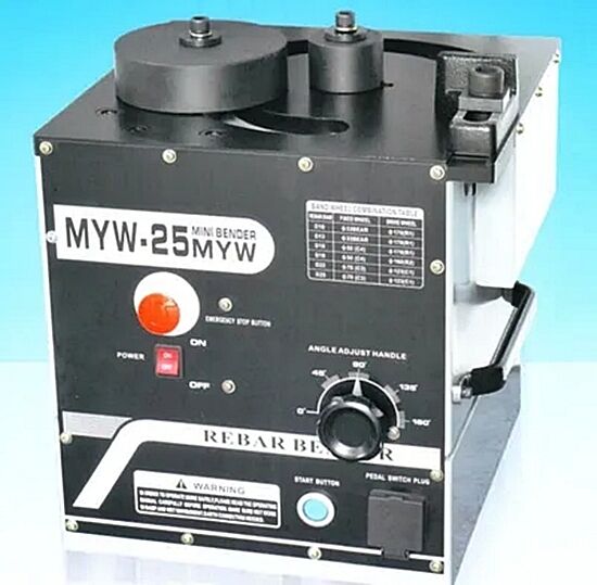 Knc Hidrolik Demir Bükme Makinesi 2000W 6-32 mm