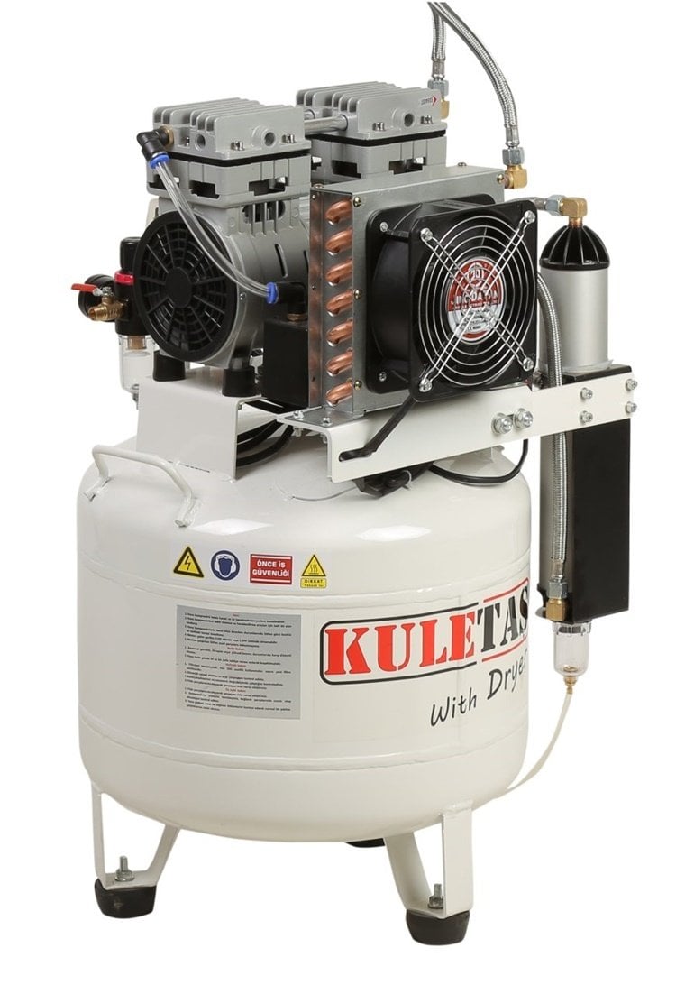 Kuletaş 50 Litre Hava Kurutuculu Sessiz Yağsız Kompresör