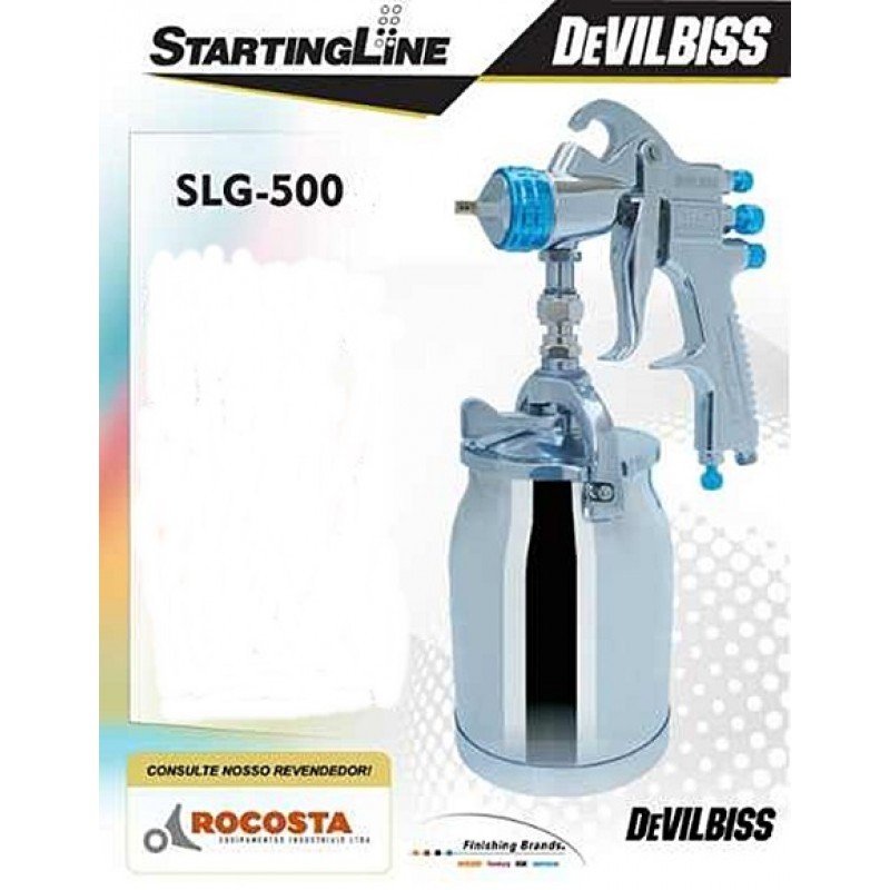 Devilbiss STARTİNGLİNE SLG-S500 Alttan Depolu Boya Tabancası