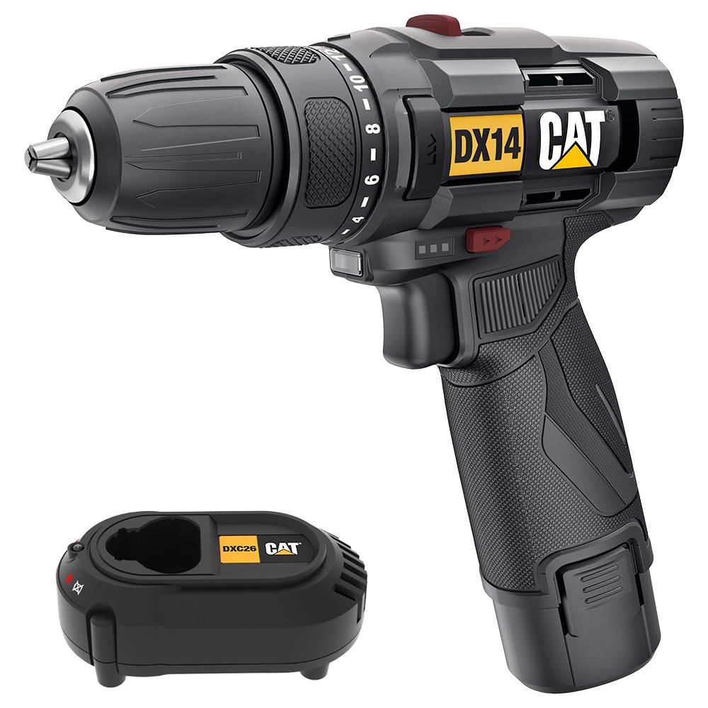 CAT DX14 Şarjlı Matkap 12Volt/2.0Ah