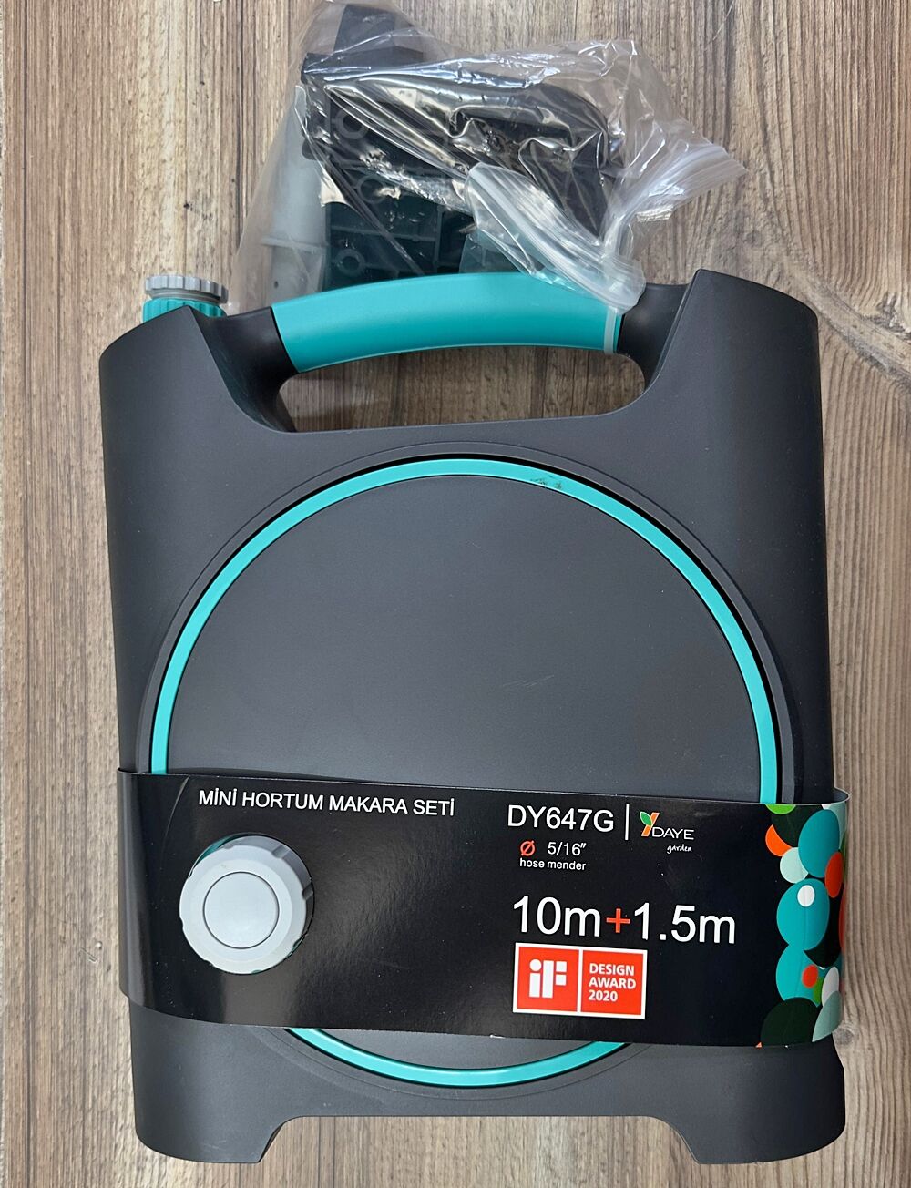 Daye DY647G Özel Seri Mini Hortum Tamburu 10 mt.