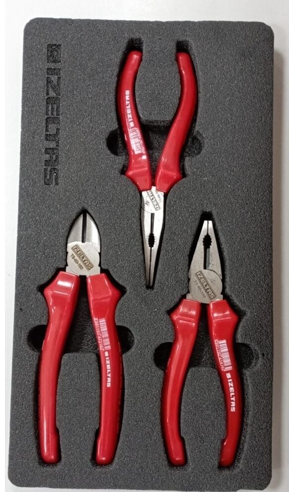İzeltaş 3020002003 160mm Opak Pense Seti 3 Parça