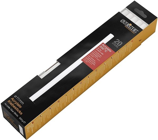Steinel 300x Ø 11 mm Akrilat Şefaf Silikon Mum 20 li-600 gr