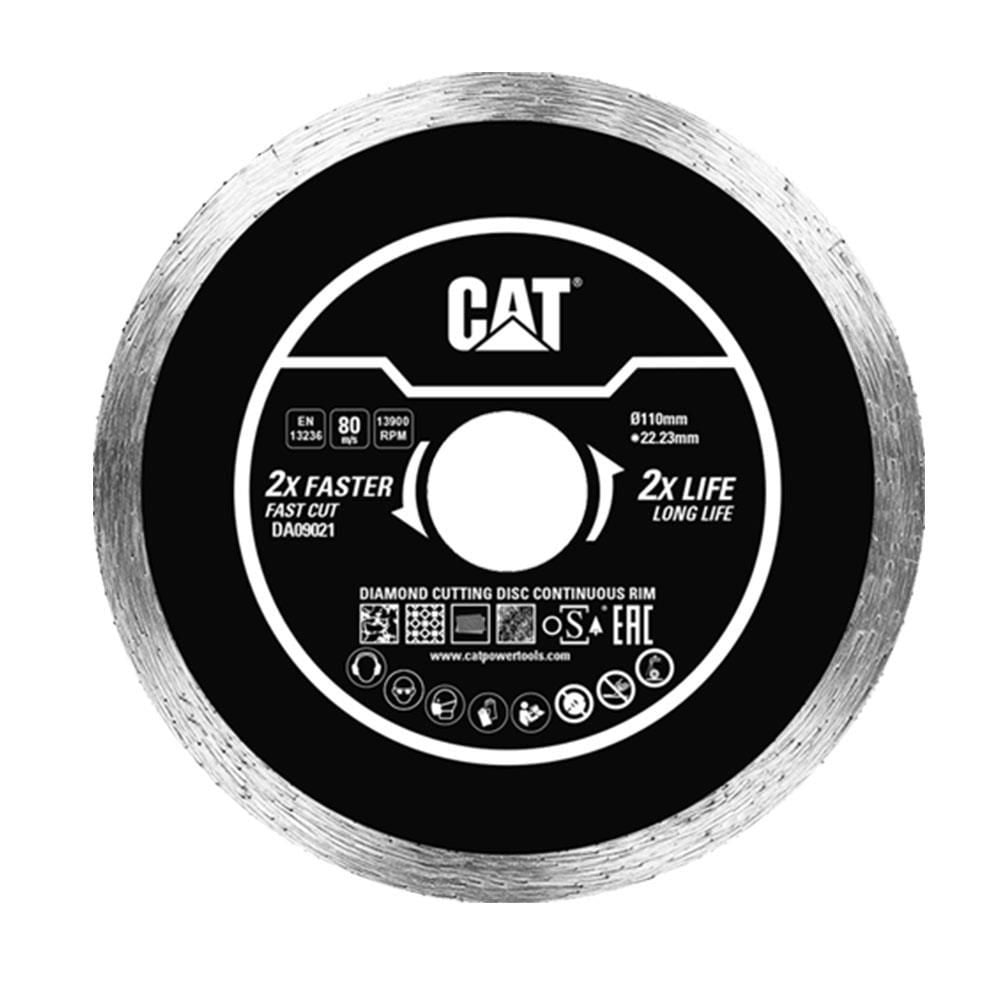 CAT DA09021 Fayans, Seramik, Mermer Elmas Kesme Diski 110mm