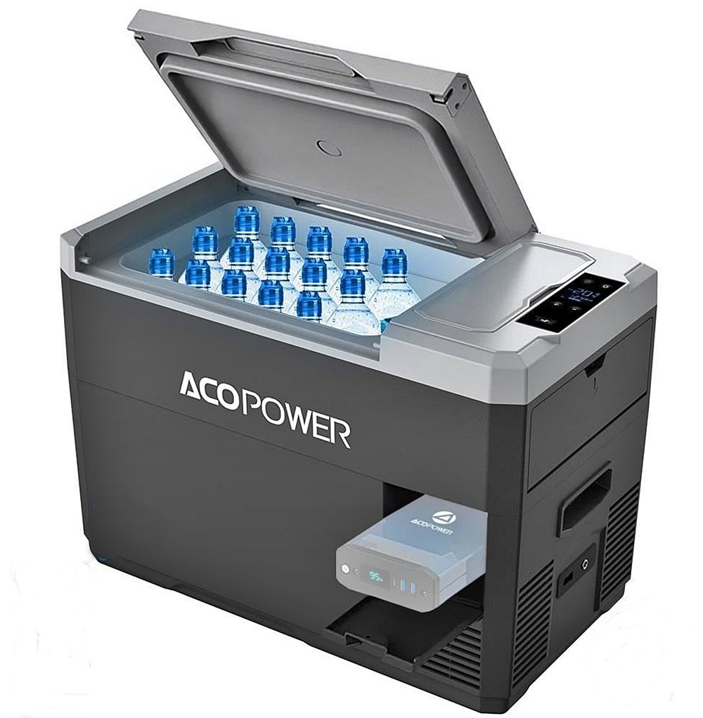 Acopower V28 12/24/220Volt 28Litre Kompresörlü Outdoor Oto Buzdolabı (Akü Dahil Değildir)