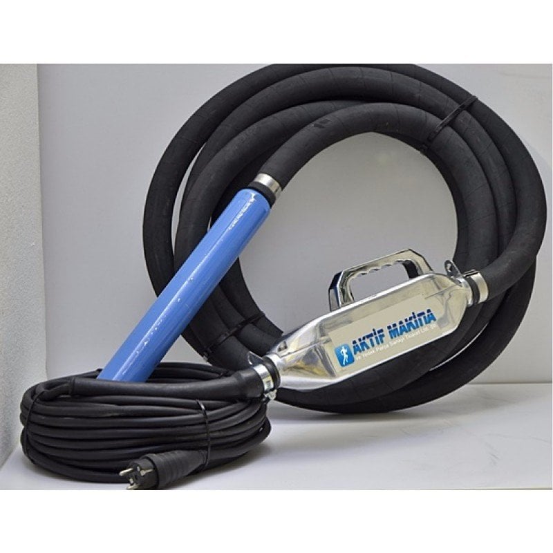 Elektronik Kumanda Beton Vibratörü 6 mt - 65 mm