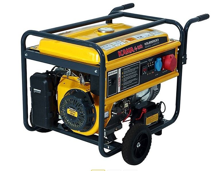 Kama By Reis KGL8000CE3 Benzinli Jeneratör 8,1 kVA Trifaze