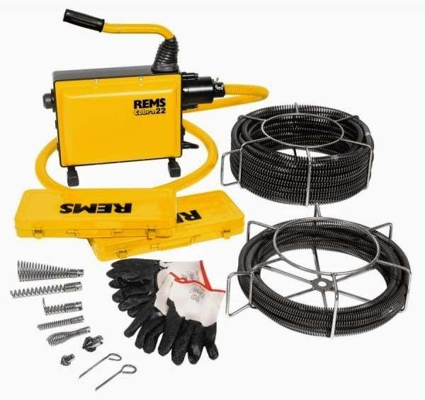 Rems Cobra Set 16+22 Kanal Açma ve Boru Temizleme Makinası