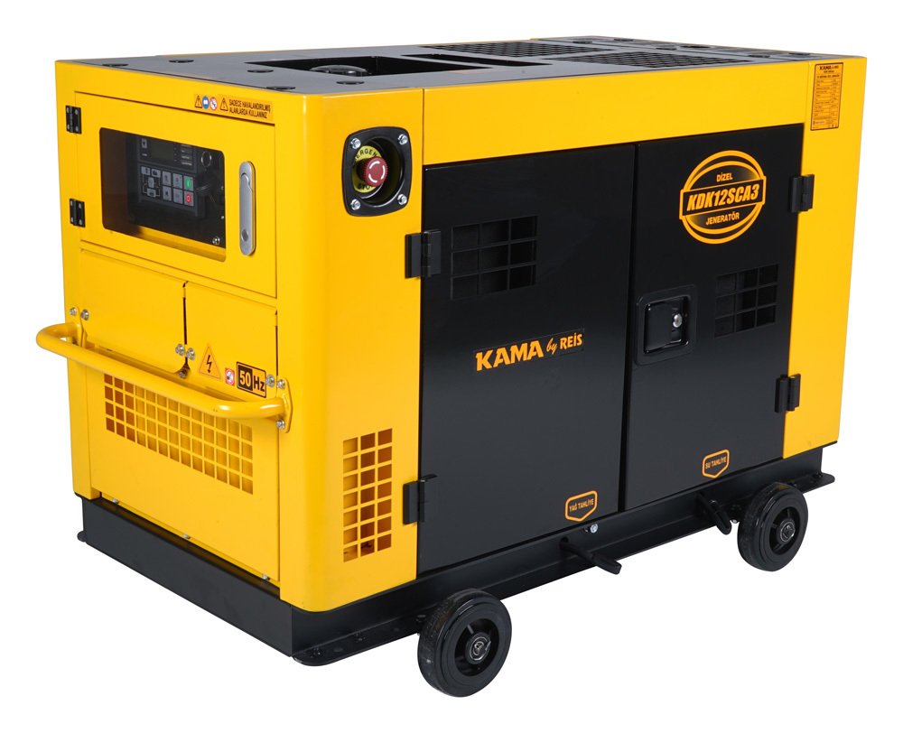Kama By Reis KDK12SCA3 Su Soğutmalı Dizel Jeneratör 12 kVA Trifaze