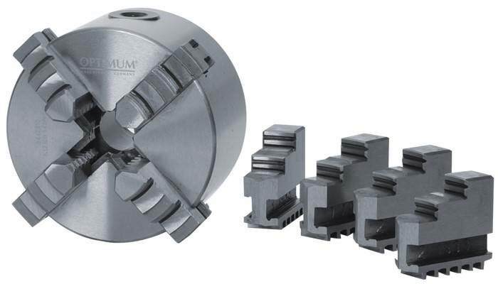 Optimum 4 Ayaklı Camlock Bağlantılı Torna Aynası 250 mm