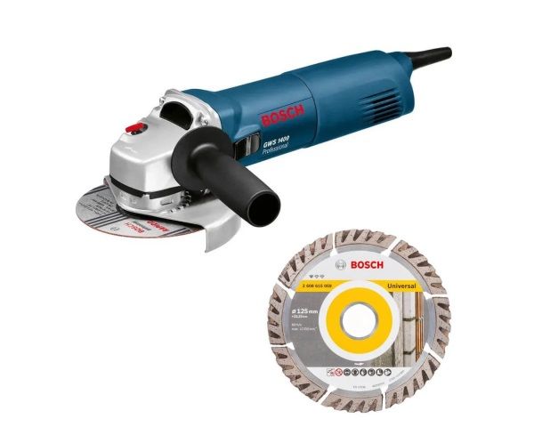 Bosch GWS 1400 Avuç Taşlama + Diamond Disk
