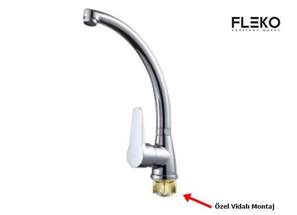 Fleko MOA401 Hilal Kuğu Mutfak Bataryası
