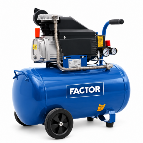 Factor FACZB2550 Hava Kompresörü 50 Lt