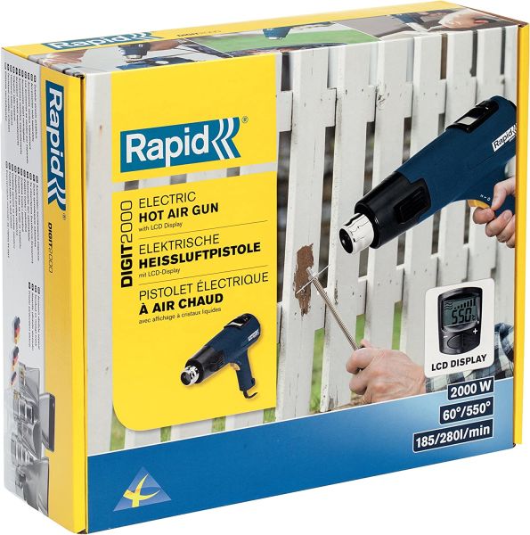 Rapid DIGIT2000 Sıcak Hava Tabancası 2000W
