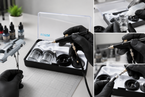 Lotus 138 Airbrush Boya Tabancası