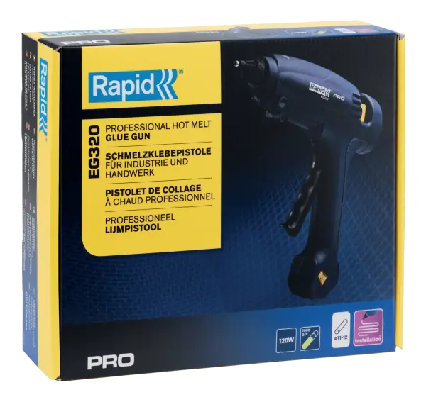 Rapid EG320 PRO Silikon Tabancası 120W