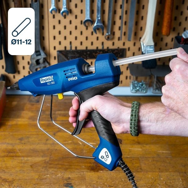 Rapid EG380 PRO Silikon Tabancası 400W