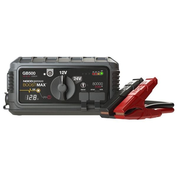 NOCO Genius GB500 12V/24V 20.000Amp Ultrasafe Lityum Akü Takviye + Powerbank + Led Lamba
