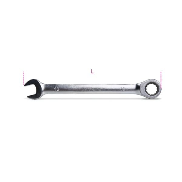 Beta 141 10 Düz Cırcırlı Kombine Anahtar 10x10mm