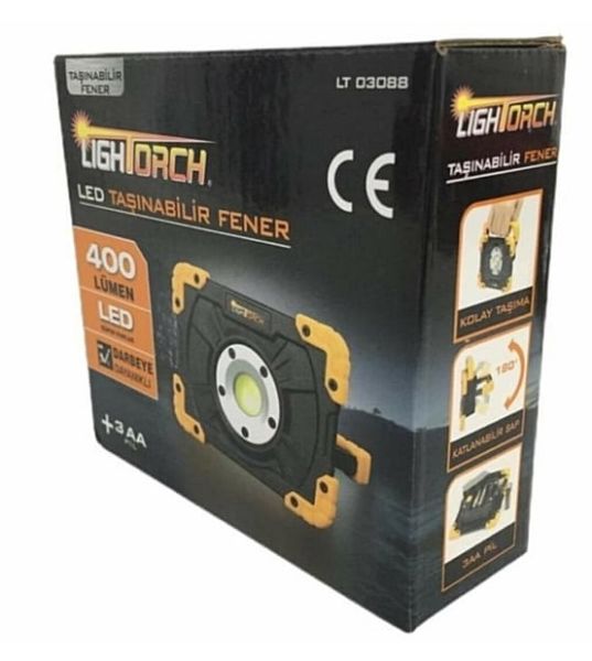 Lightorch LT03088 LED Portatif El Feneri 200-400 Lm