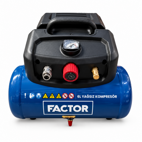 Factor FACFACTOR6  6 Litre Hava Kompresörü 8 Bar